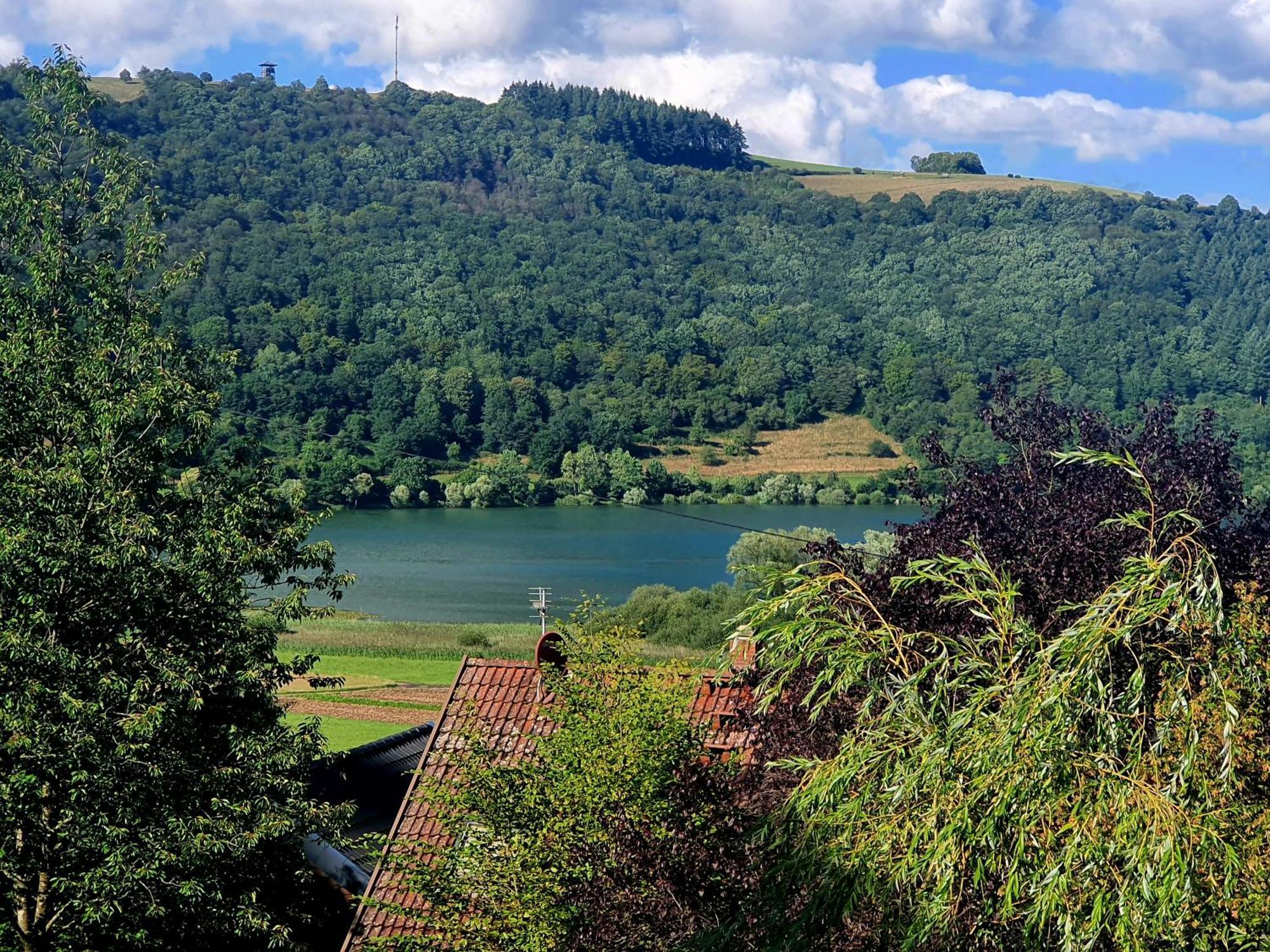 River Mosel Holiday Homes, Meerfeld Studio With A Lake View Εξωτερικό φωτογραφία